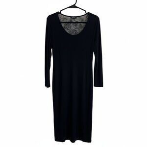 Aritzia Babaton Lace Back Longsleeve Dress